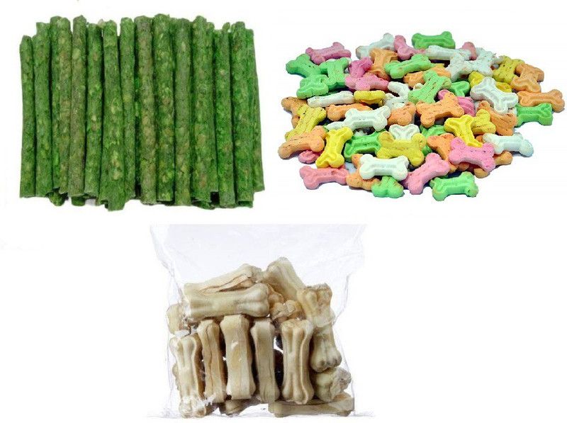 SAWAY Saway Export Quality Dog Calcium Bone 500 gm Munchi 500 gm Biscuit 500 gm Chicken, Chicken Dog Chew  (1.5 kg, Pack of 1)