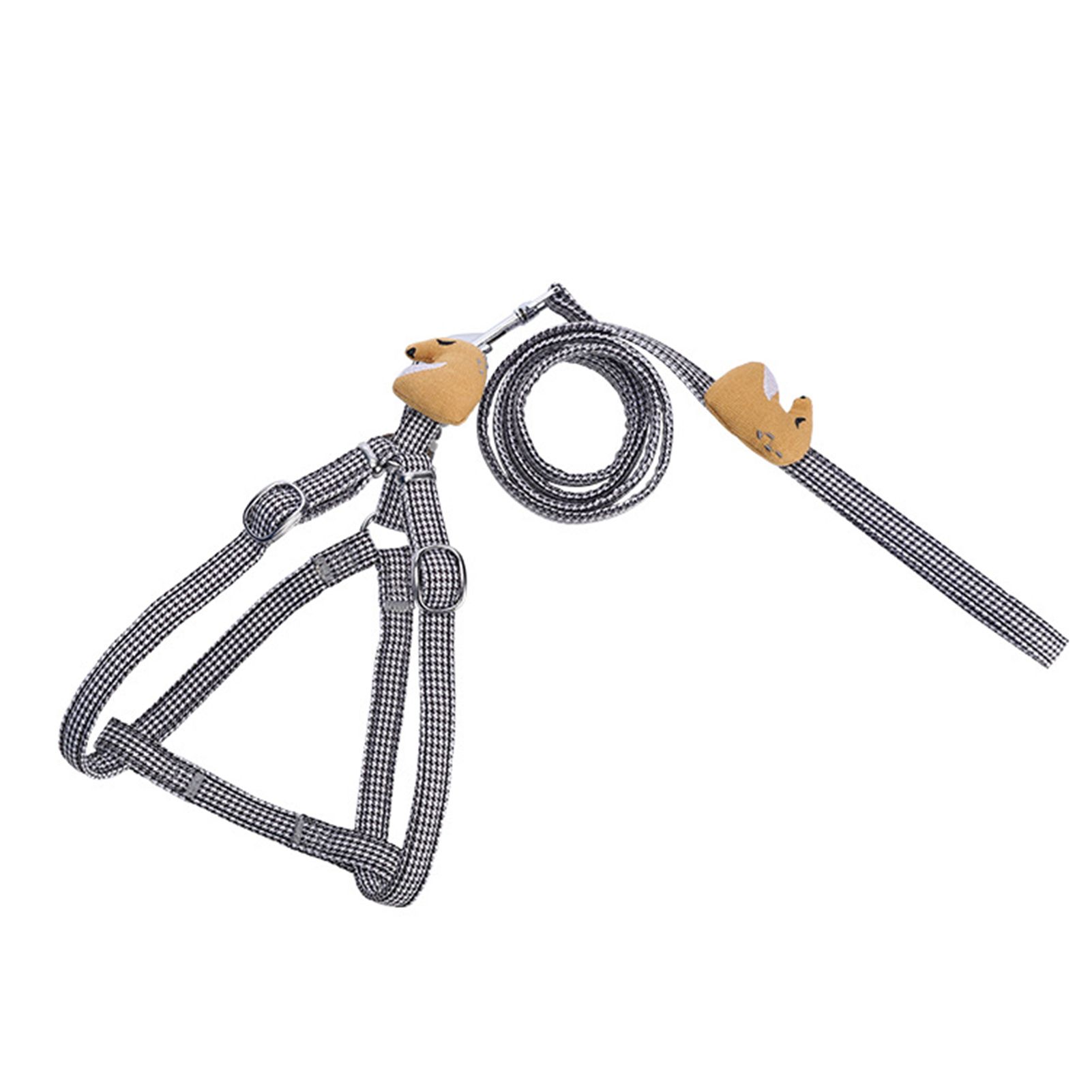 Harness Leash Set Breathable Pet Harness Traction Rope Set