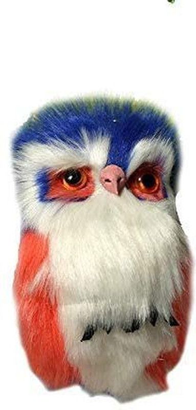 DOGISTA interactive & Colorful SOFT Owl Toy for Cat ,Kitten & Dog Cotton Soft Toy For Dog & Cat