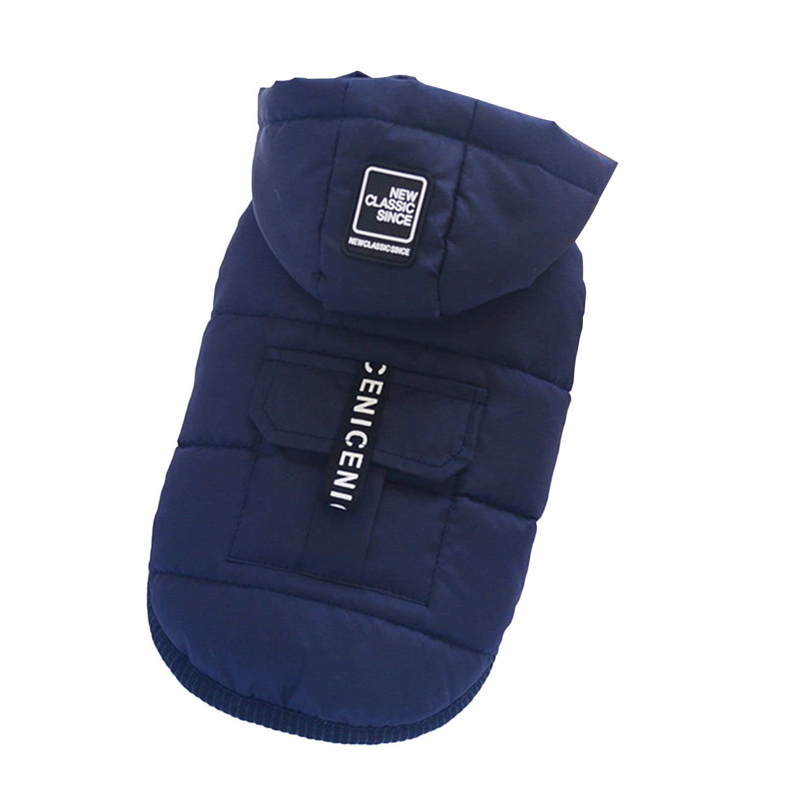 Pet Coat with Detachable Hat Small Medium Dogs Down Jacket