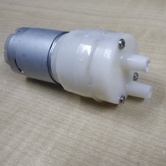 Aquarium Fish Tank Round Water Air Diaphragm Pump DC12V 1Amp+ Silicone Buckle