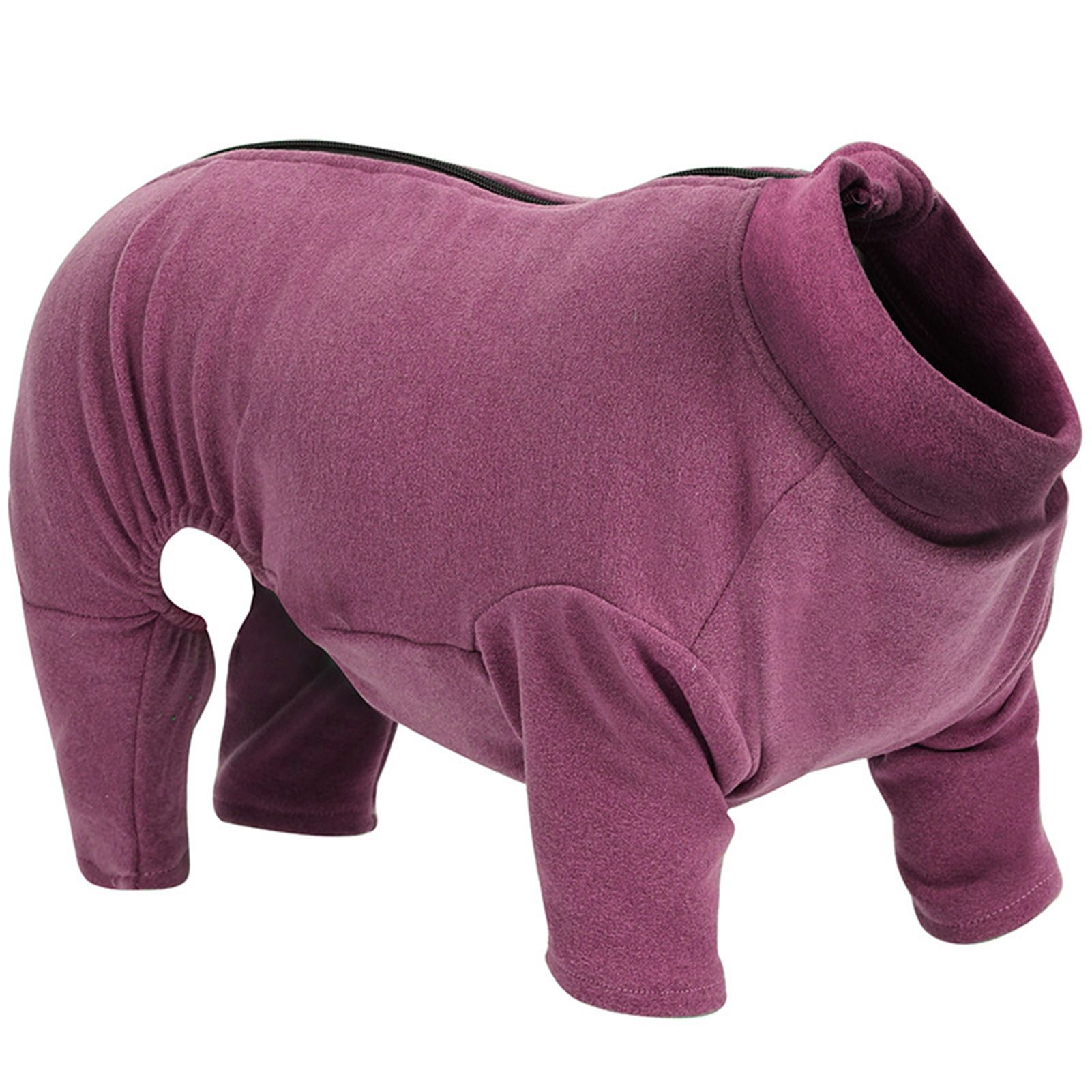Pet Recovery Suit Zipper Closure Protective Dog Weaning Bodysuit Suit