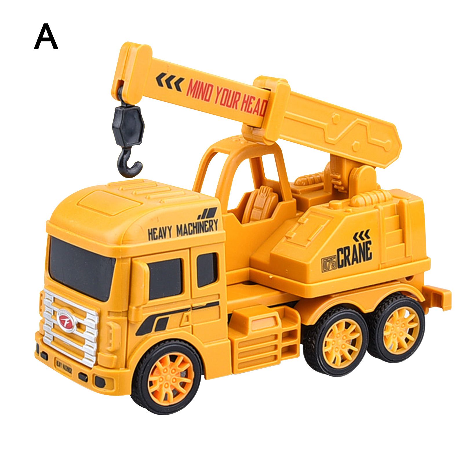 Eneering Car Toy Wear-resistant Inertial Pull Bk Car Excavator Toy