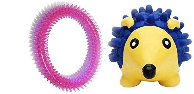 Kiki N Pooch Rubber Chew Toy, Squeaky Toy, Rubber Toy For Dog
