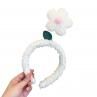 Women Girl Cute Soft Cartoon Flower Headband Winter Autumn Headwear Hair Hoop