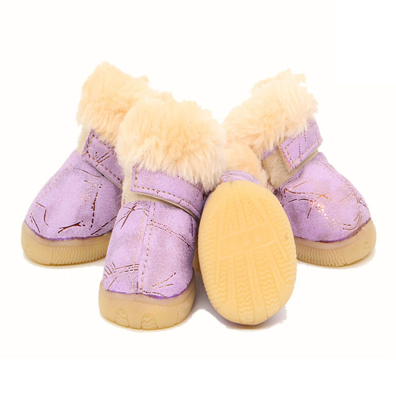 Dog Booties Bright Color Fashion Dog Booties