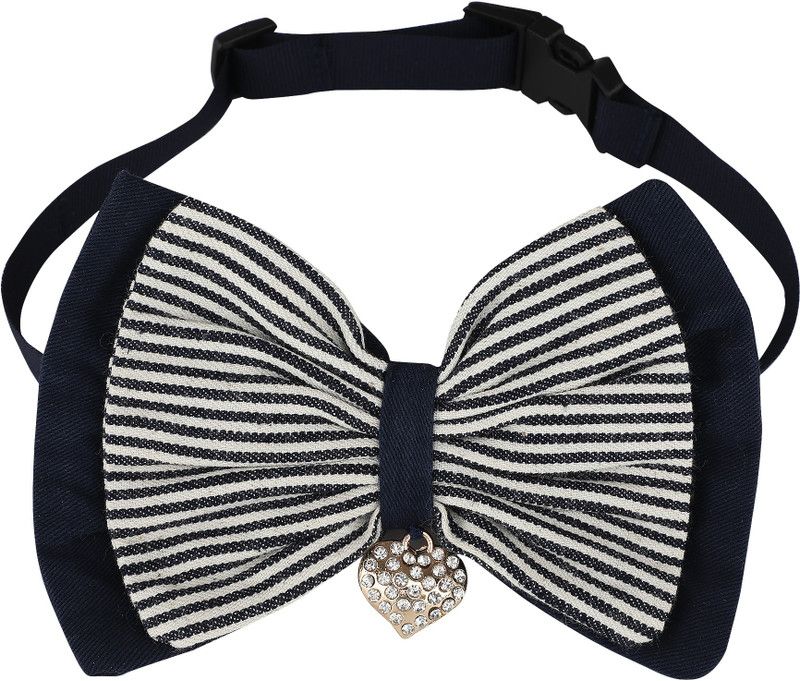 Lulala Bow Tie for Dog, Cat  (BLU&WHITE)