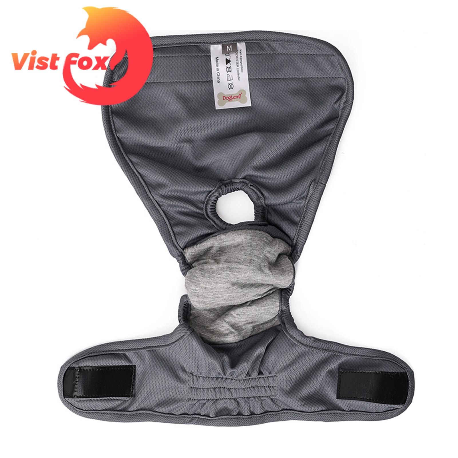 Vist Fox Pet Sanitary Pant Comforle Multi-purpose Puppy Shorts Diaper Cloth