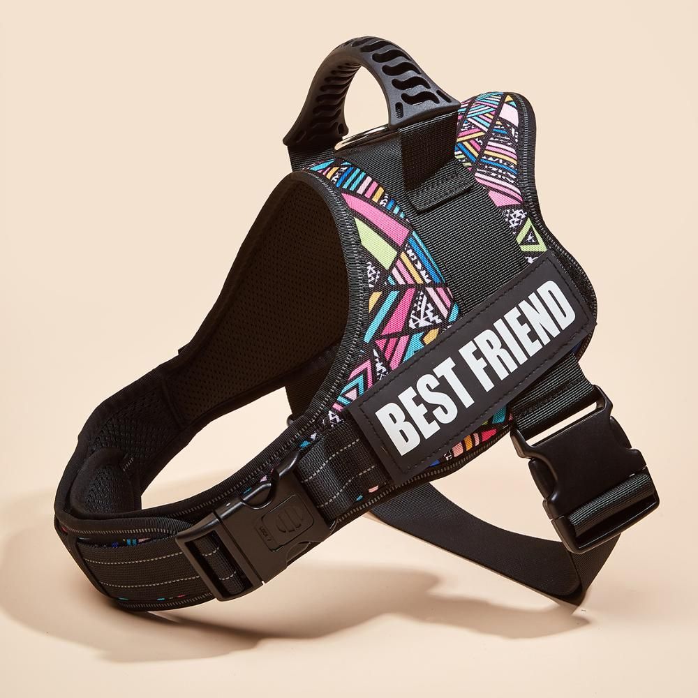 Harness，No Pull  Vest for Small Medium Large s，Easy Control Handle and Adjustable Reflective Pet Harness for ng