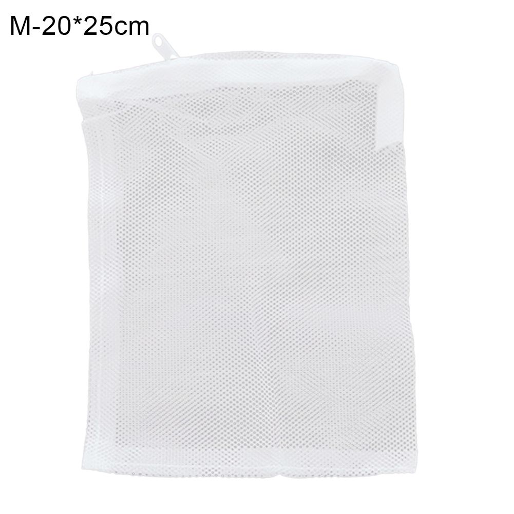 Aquarium Filter Mesh Net Bag Fish Tank Pond Filtration Media Zippered Pouch
