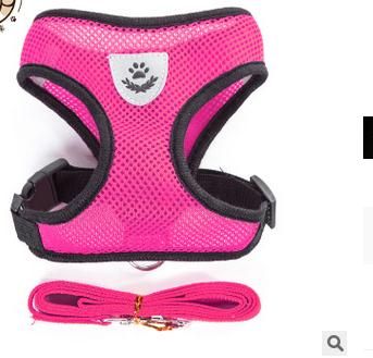 Adjustable  Harness Vest ng Lead Leash For Small Medium   Soft Mesh Chest S Pet Harness Pet Training Supplies