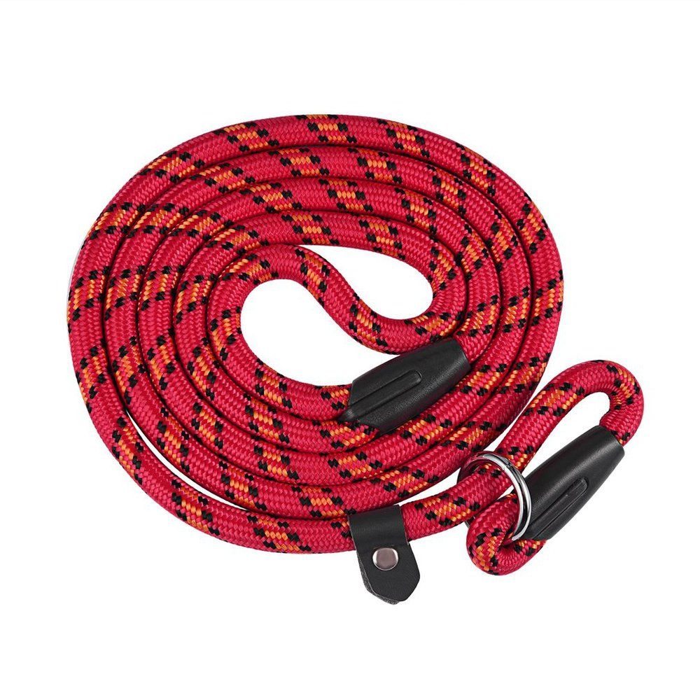 Best Soft Dog Training Leash Chew Resistant Nylon Ergonomic Anti Slip Grip Traction Rope Durable Easy to Control Light Weight
