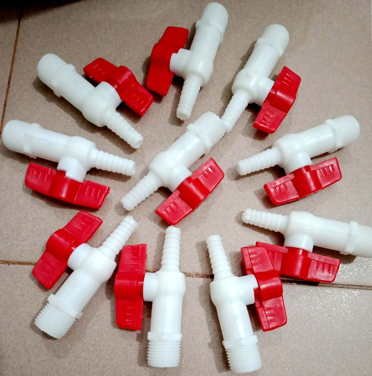 20 pcs 1'' Air Valve/Controller valve (Made in China)  Nano Tube Air Flow Controller  Aeration Controller। Biofloc air controller valve