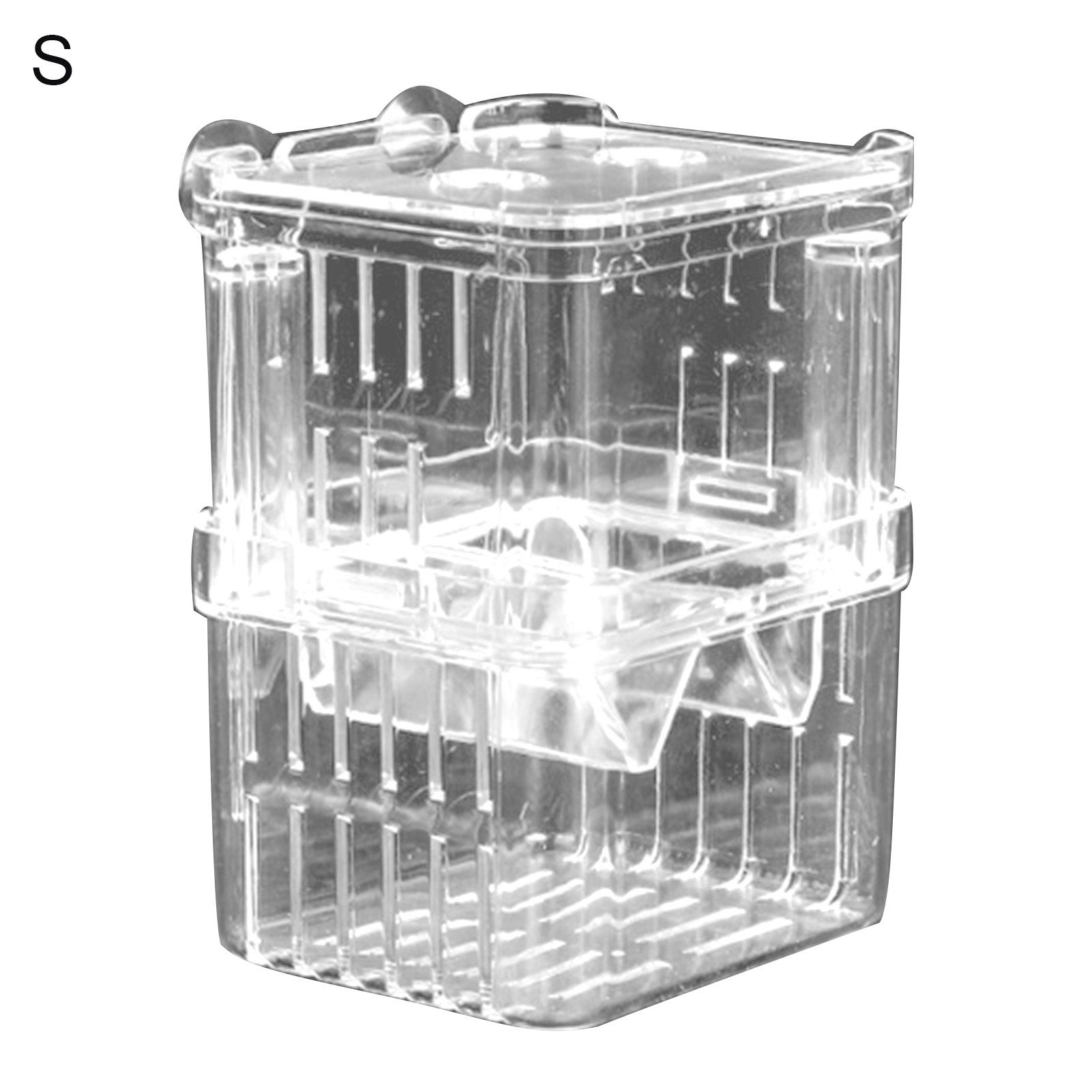 Double-layer Transparent Fish Breeding Tank Versatile Aquarium Isolation Box