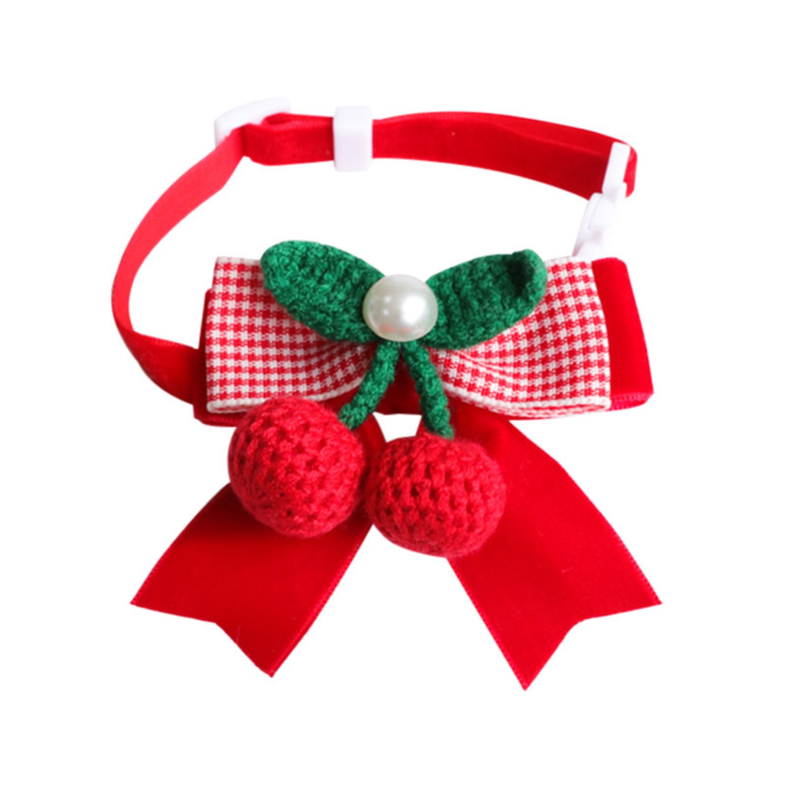 Croct Pet Collar Festive New Year Costume Knitted Crry Pet Collar