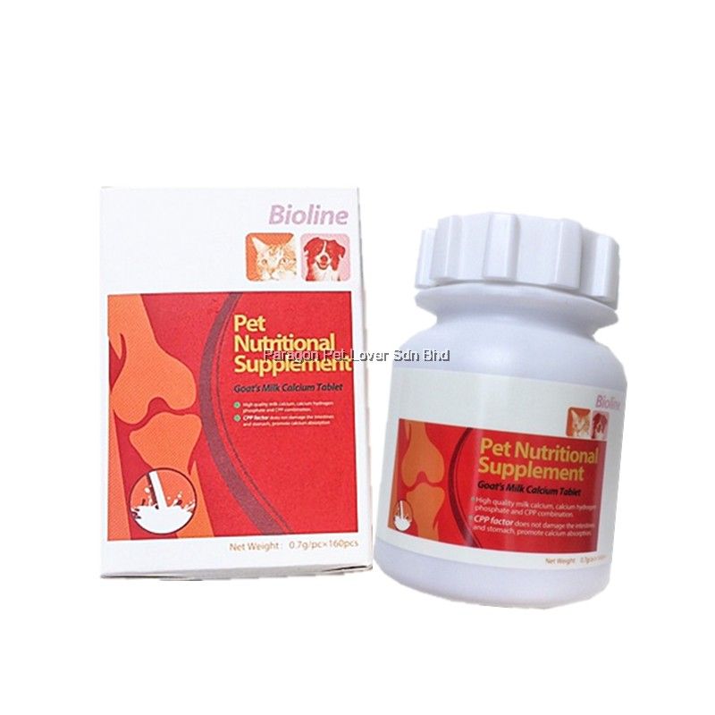 Pet Goat's Milk Calcium Tablet 160pcs