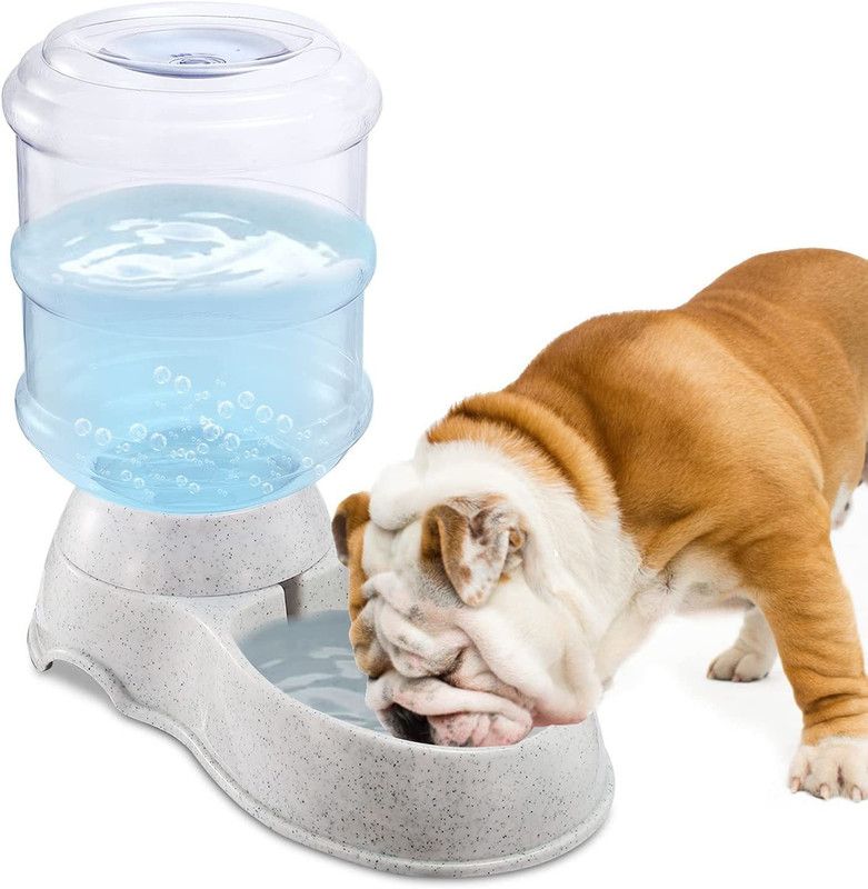 Onprix Plastic Pet Bowl & Bottle  (3.5 L Blue)
