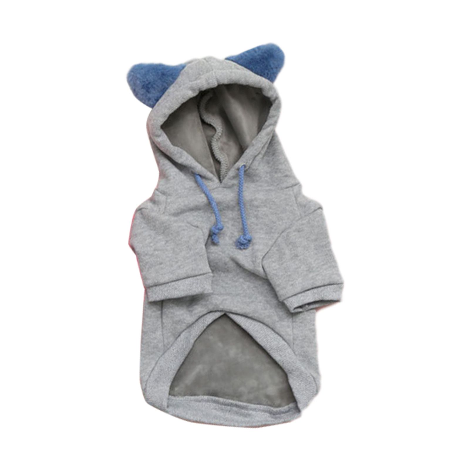 Dog Hoodie Breathable Dog Two-legged Hooded Overcoat