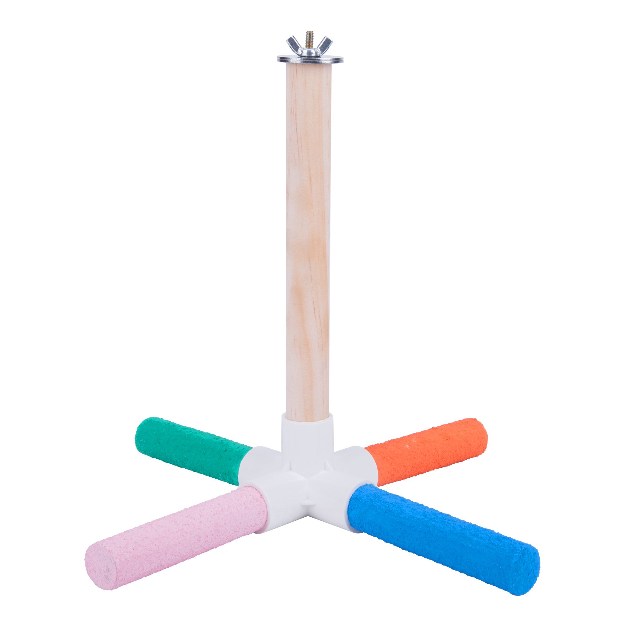 Bird Perch Stand Wear-resistant Parrot Resting Stand Swing Toy