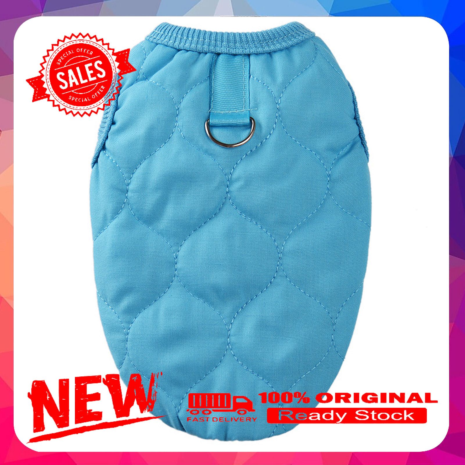 Vist Fox Pet Cardigan Solid Color Dress-up Skin-friendly Warm Pet Dog Vest Outfit for Casual