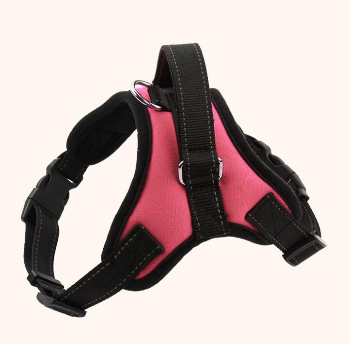 Medium Large  Chest S  Leash Adjustable Breathable Harness Vest Collar Soft Collar Walk Out Hand S Pet Supplies