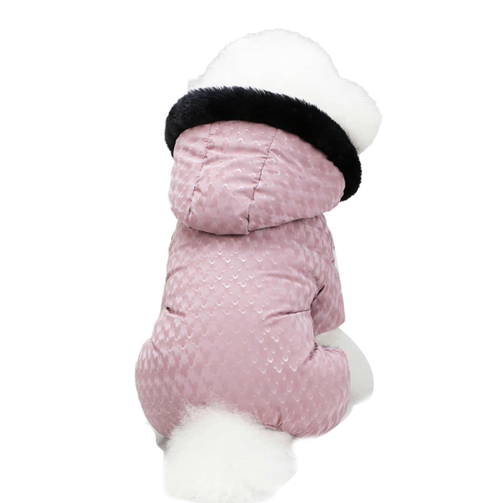 Pet Jumpsuits Solid Color Thickened Pet Dog Jumpsuits Outfit