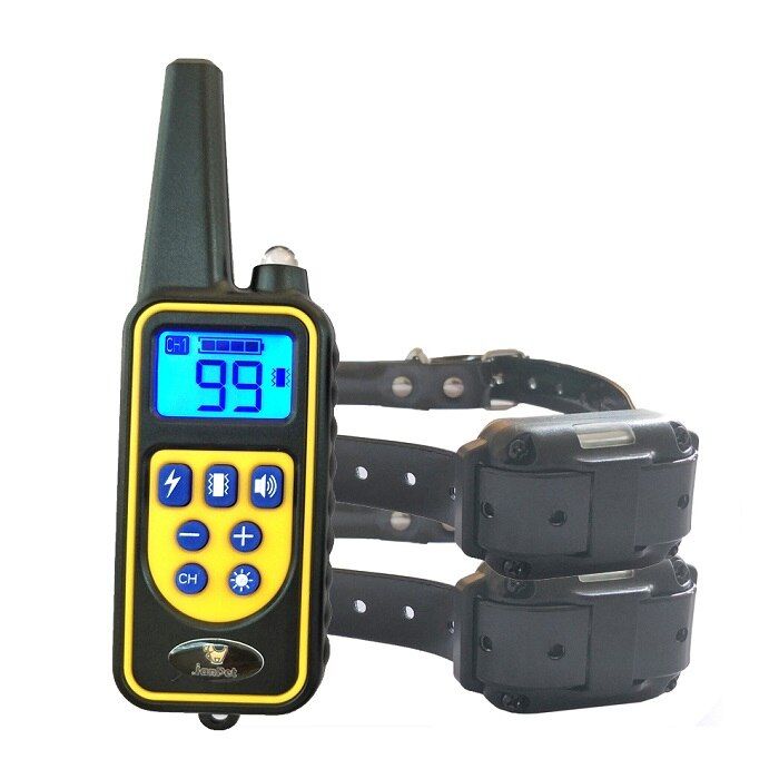 JANPET 800 Yards Medium/Large  Training Collar Rechargeable and Waterproof  Electronic  Training System Suprt 3 s for 2 s
