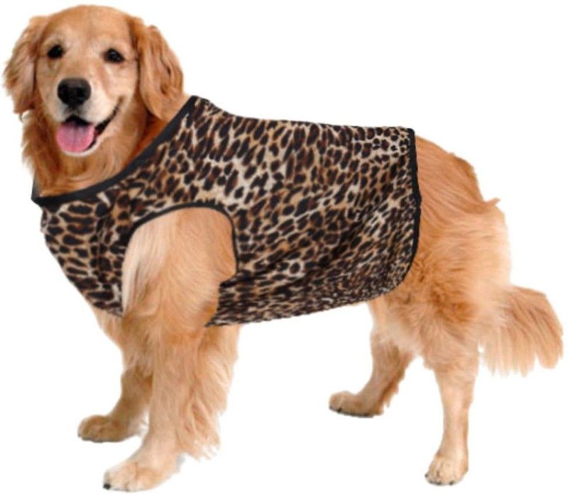 Sage Square T-shirt for Dog  (Cheetah Print)