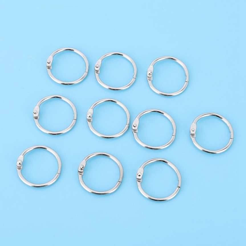 Bird Accessories 10PCS Parrot Sturdy Iron Anklet Buckle Foot Rings Set Pet Supplies