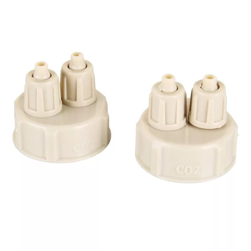 2PC Aquarium CO2 System Guage Bottle Cap