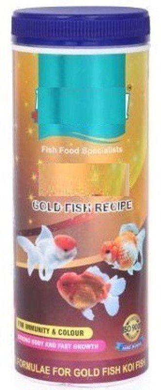 AKSHAT ENTERPRISES Okane Gold Fish Recipe 100gm_ 0.1 kg Dry Adult, Senior, Young Fish Food