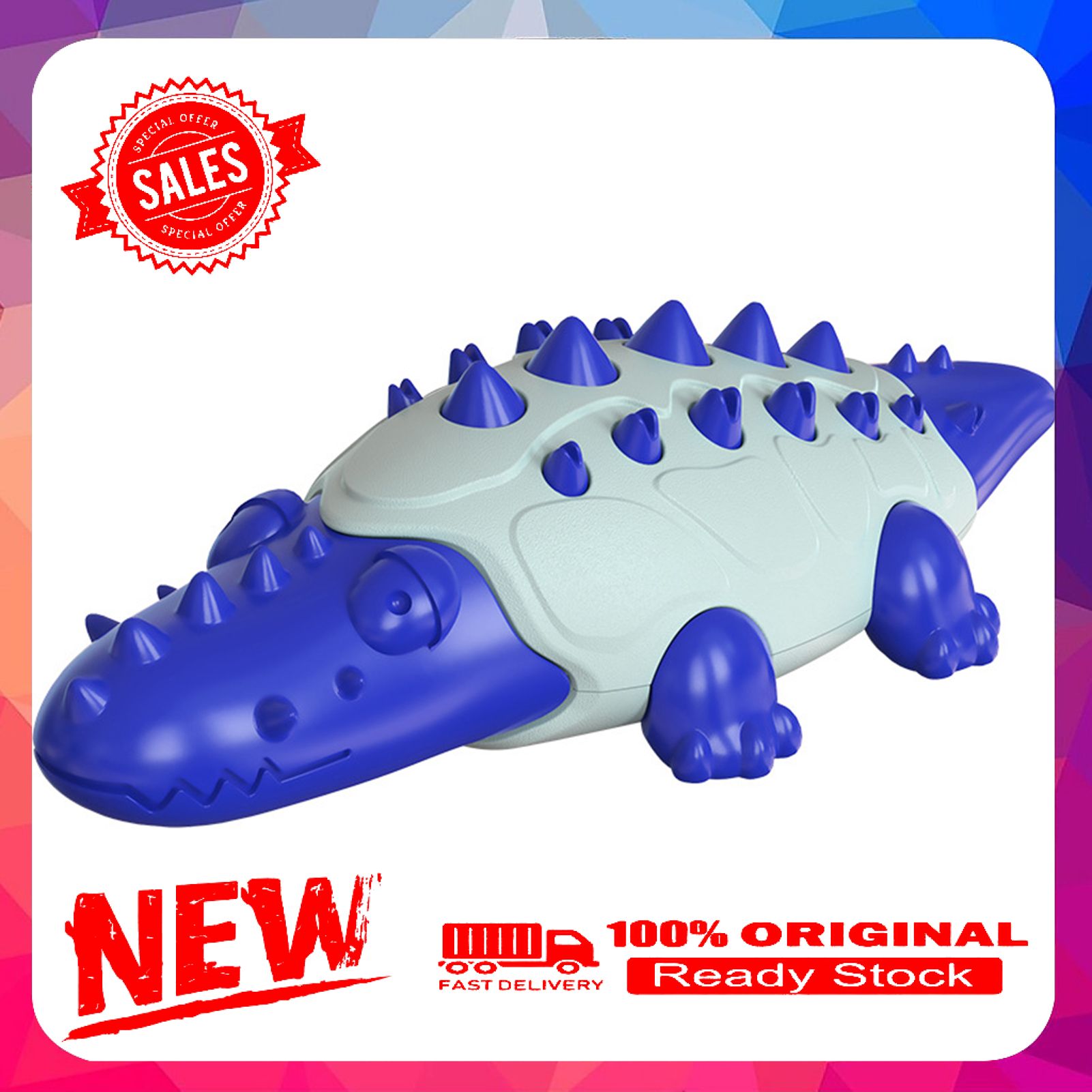 Animal Shape Dog Chew Toy Food Leakage Plastic Tear-resistant Puppy Chew Ball Pet Supplies