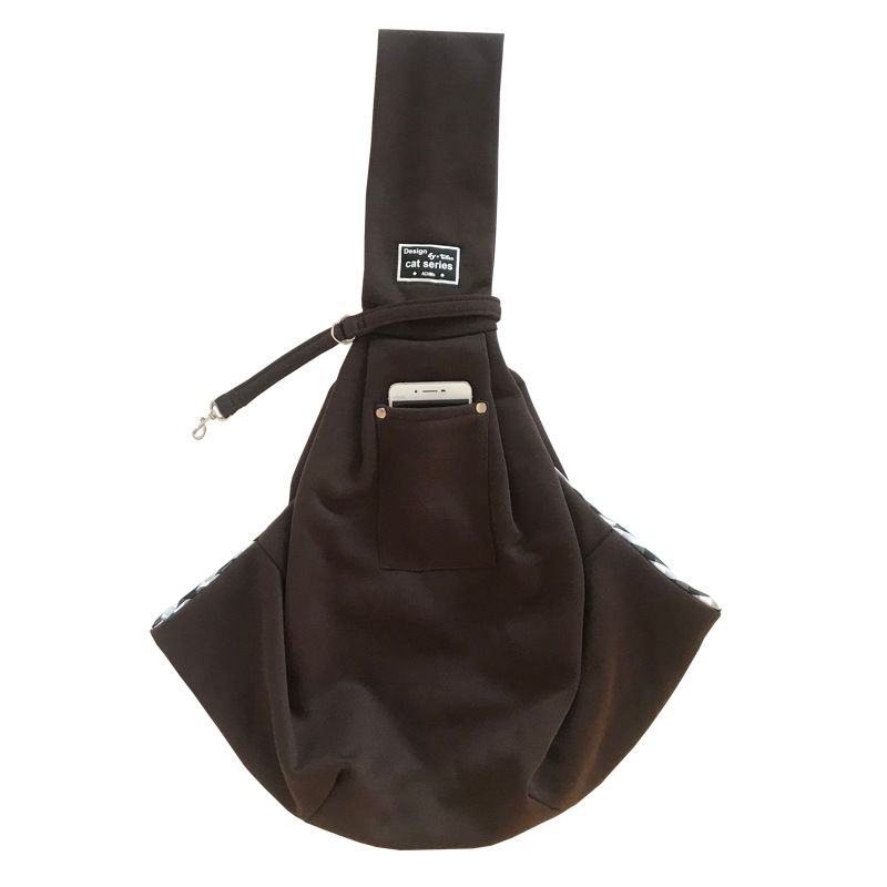 Pet Backpack Single Shoulder Diagonal Pet Bag Pet Out Pet Bag Pure Cotton Cat Bag Dog Bag,B
