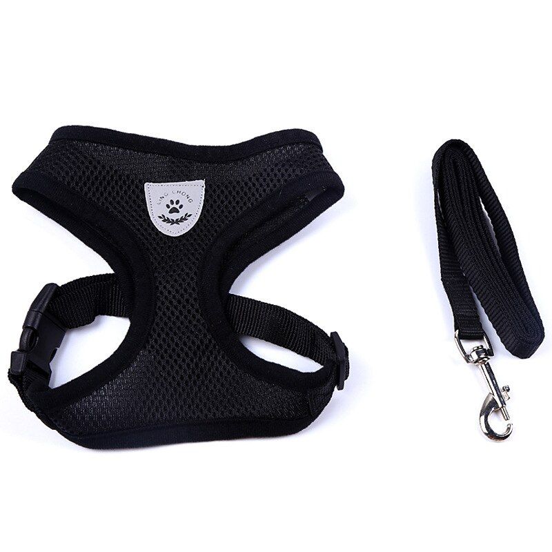 Cozy Puppy Vest Harness for Small s Mesh Pet  Harness Leash Set ng Running   Leads Pets Accessories for Aniamls