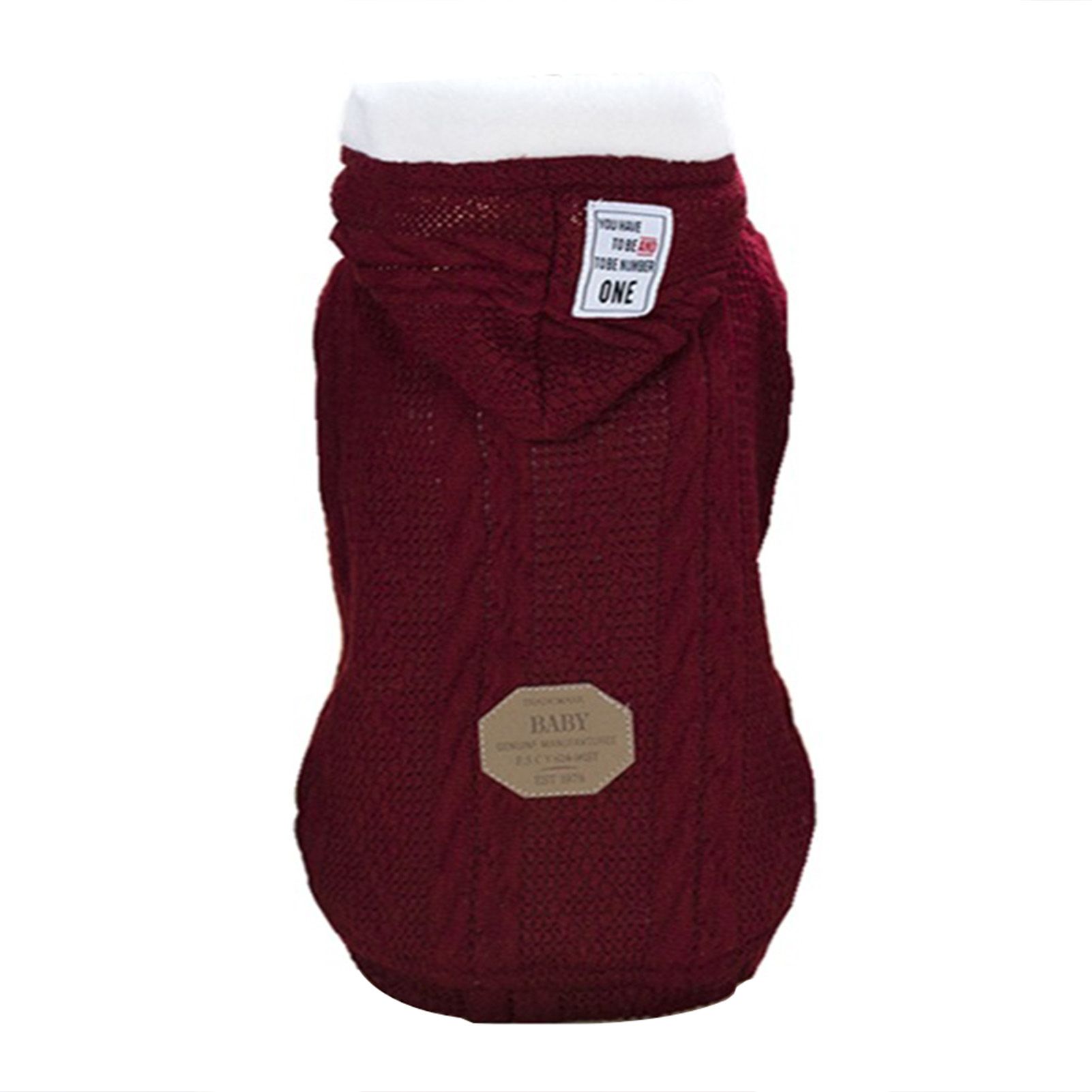 Puppy Clothes Non-Sticky Hair Warm Sweater Coat Outfit Clothes