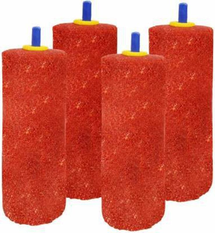 PREMIER PLANTS Aqua Cylinder Air Stone Bubble Diffuser for Aquarium Air Stone (4 Stones) Aquarium Air Stone  (4 Stones)