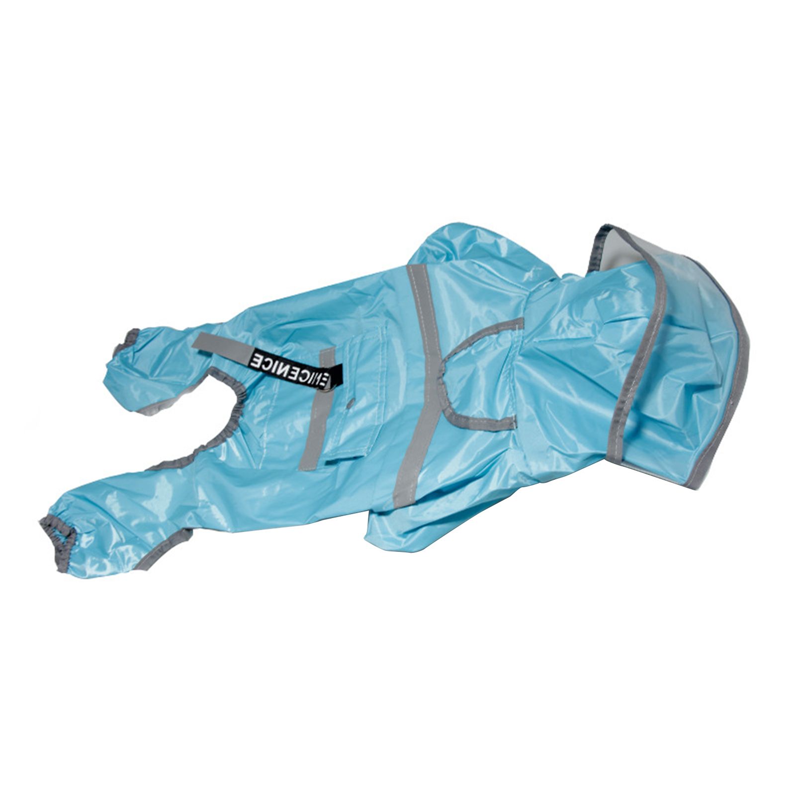 Pets Rain Poncho Easy-wearing Warm Pet Puppy Hooded Rain Jacket