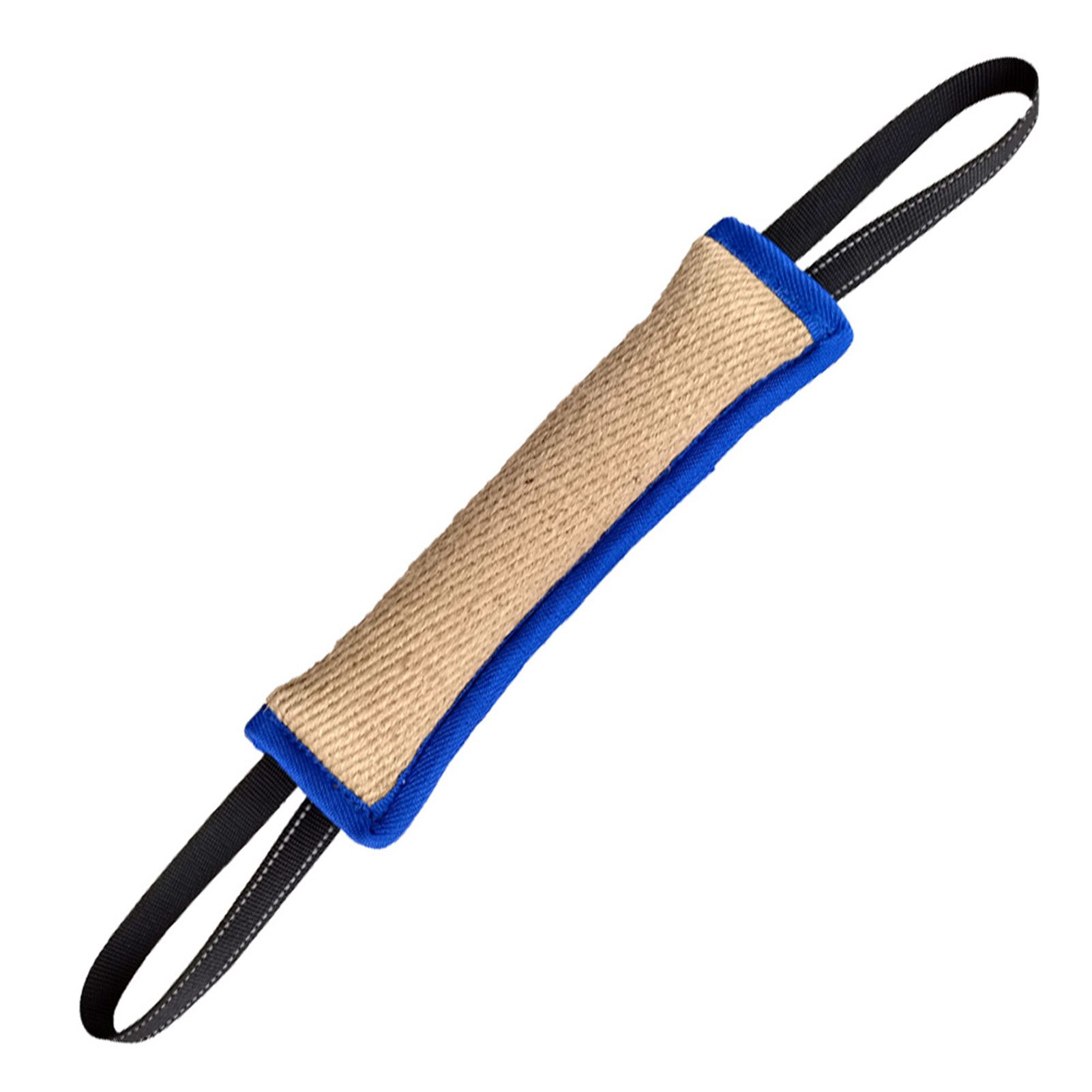 Dog Tug Toy Double-sided Sewing Jute Bite Pillow Pull Toy