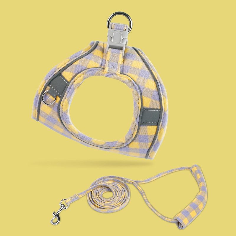 Nylon Reflective  Harness Vest Pet Puppy  Easy ng Harnesses Chihuahua Adjustable Collar For Small Medium s s