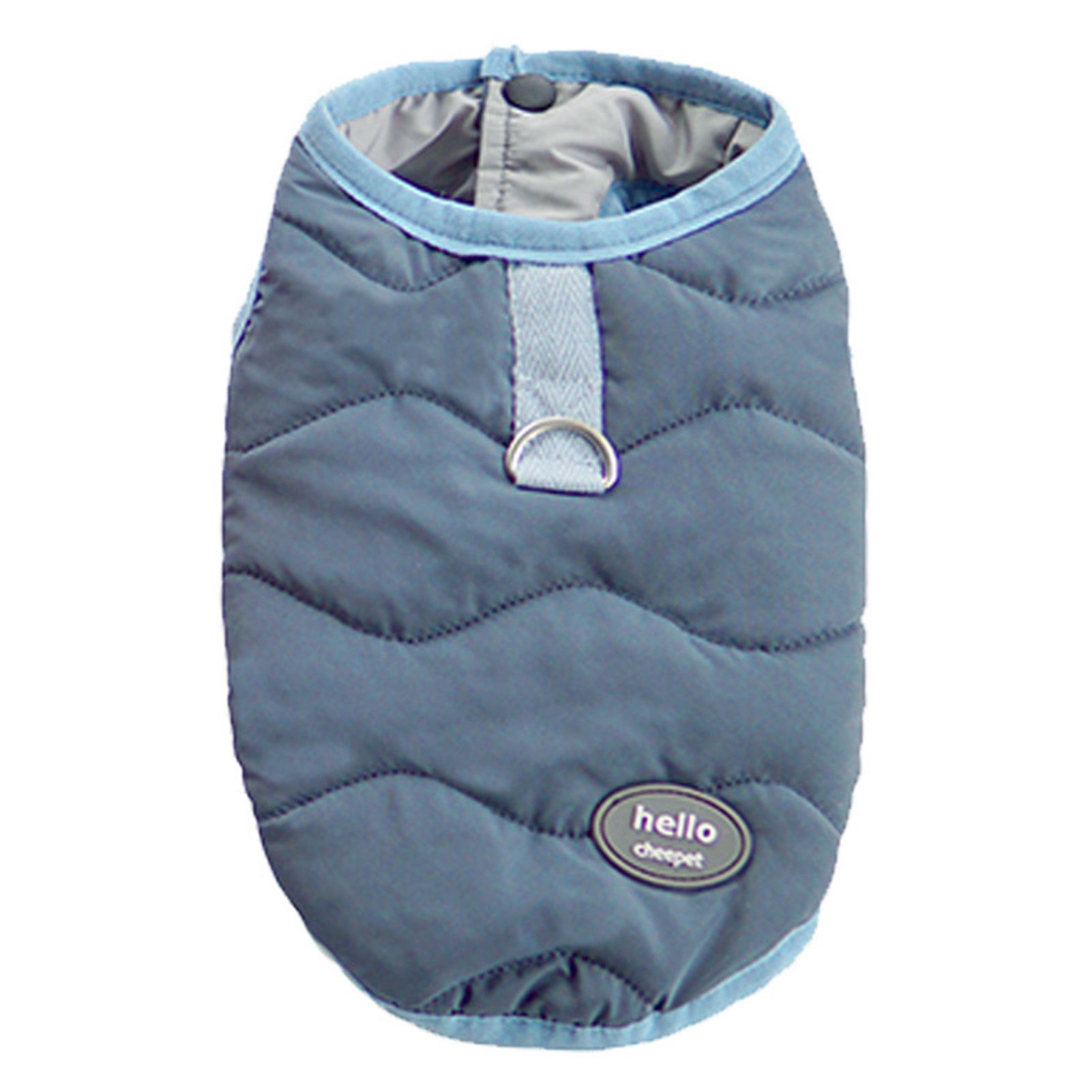 Pets Cloth Breathable Skin-friendly D-button Cats Dog Cloth
