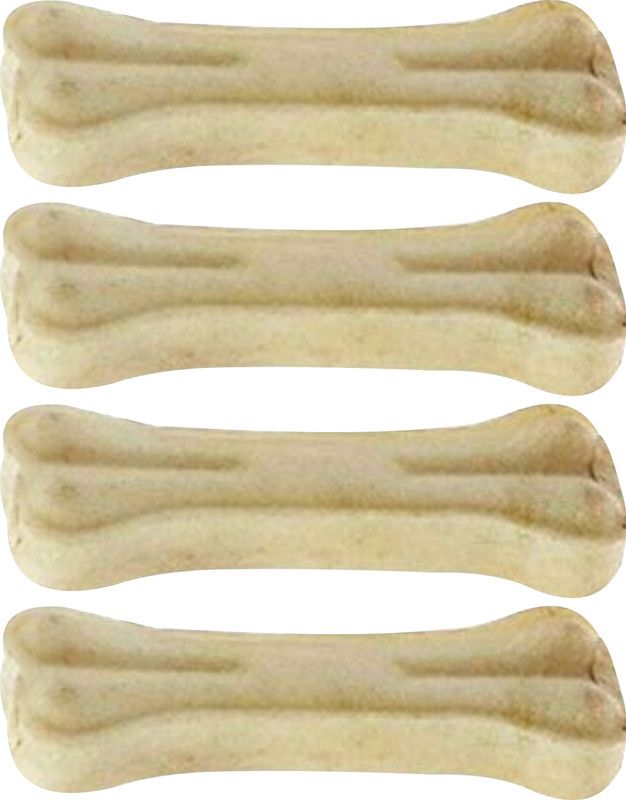 BODY BUILDING Dog Food Dog Snacks 3 inch 4 Dog Bones for All Breed of Dogs Chicken Dog Chew  (140 g, Pack of 4)