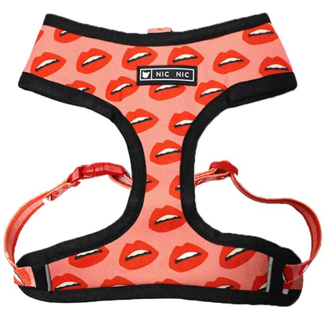 Cute  Harness for Medium Small s No Pull  Vest Harness Pet Product Leash for s Accessories French Bull Pug