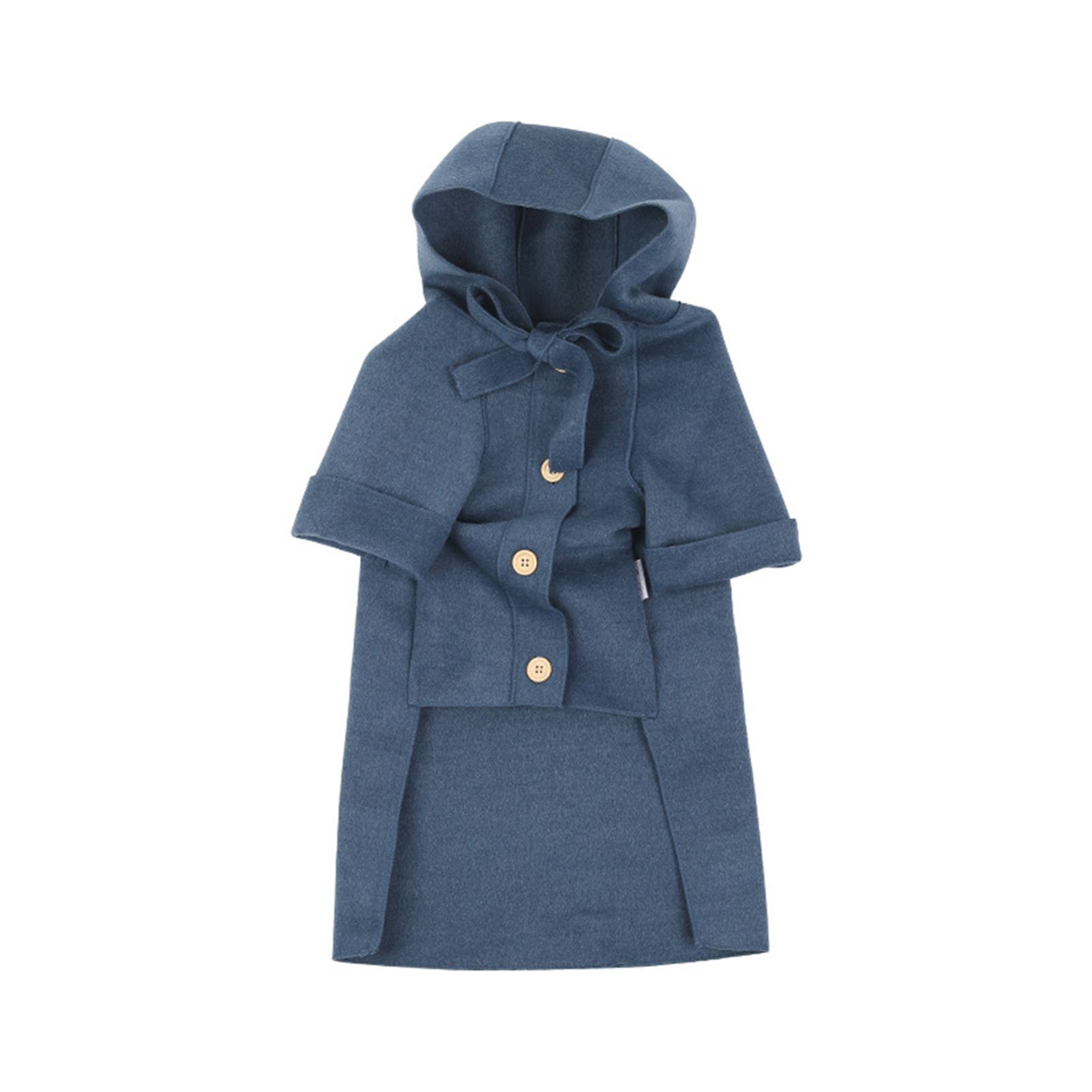Puppy Woolen Clothes Breathable Puppy Coat Pet Two-legged Clothes