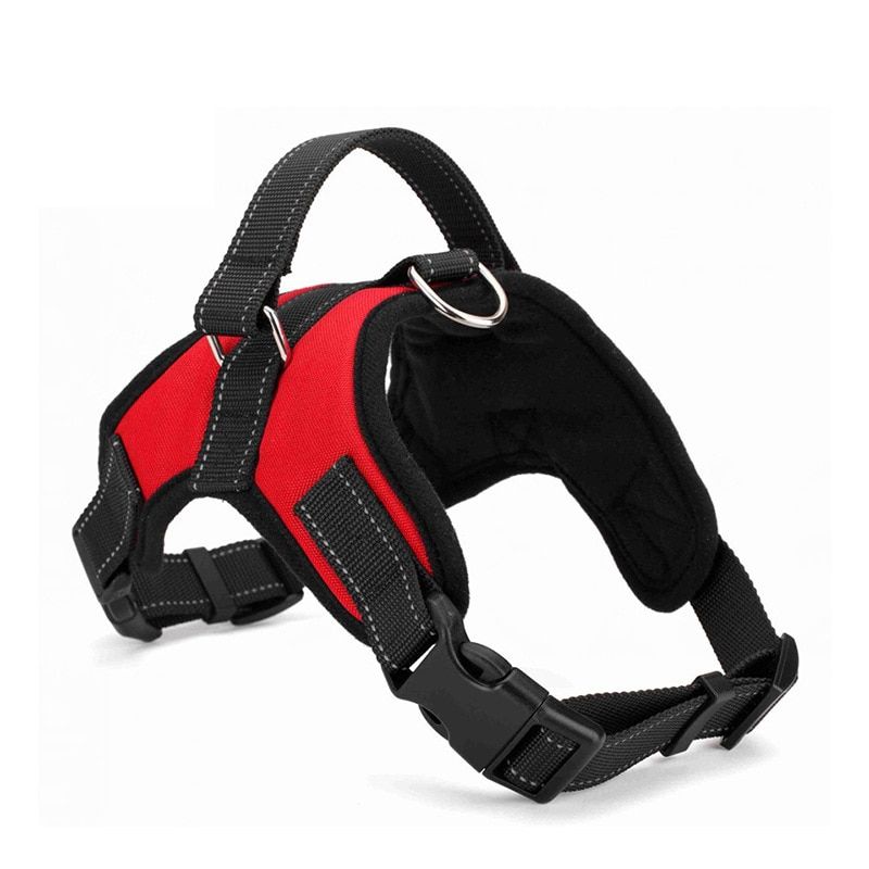 Reflective  Harness Adjustable Nylon K9 Harness Collar Leash  Leads for Small Large s ng Running Pets Accessories