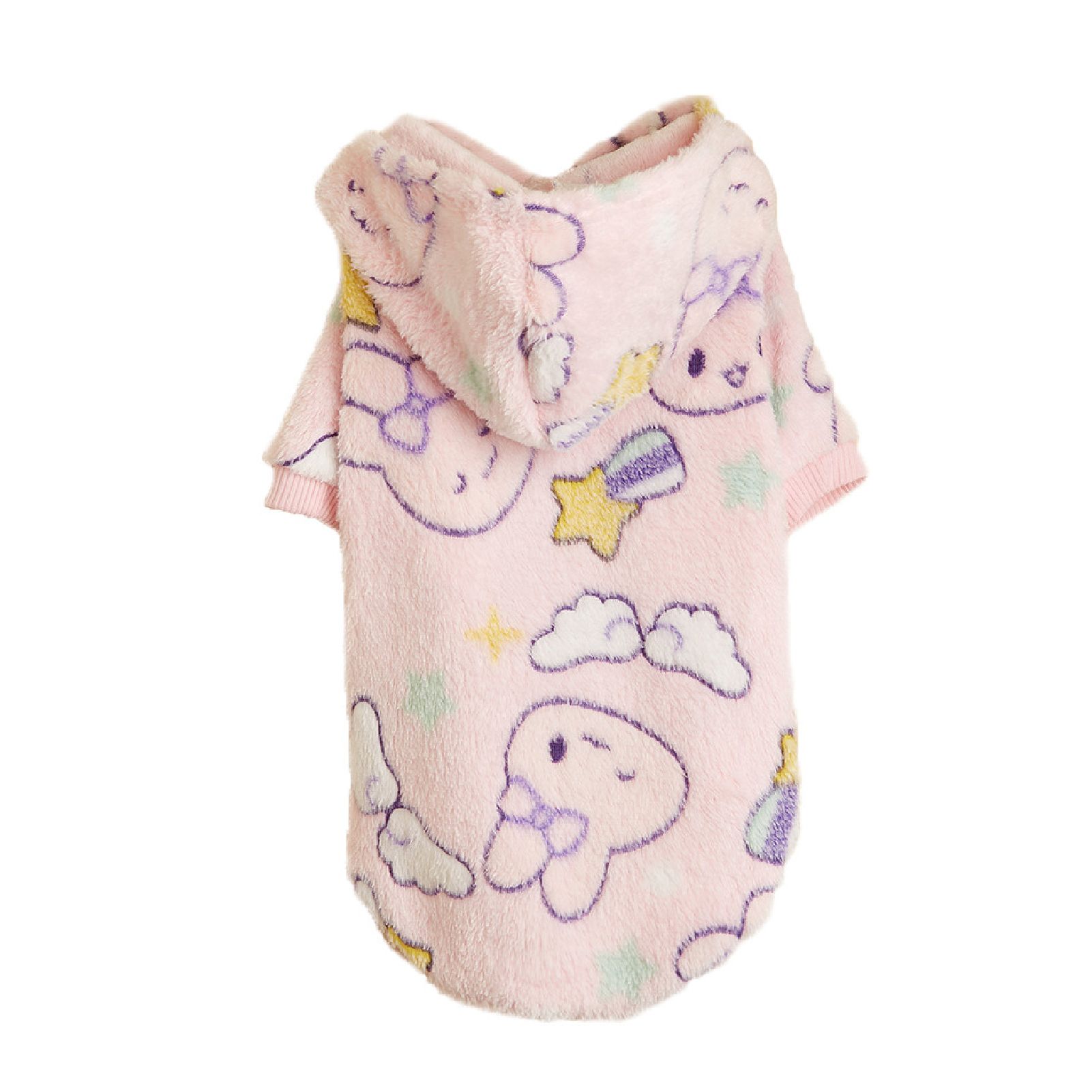 Puppy Pullover Anti-fade Printed Winter Warm Puppy Pullover