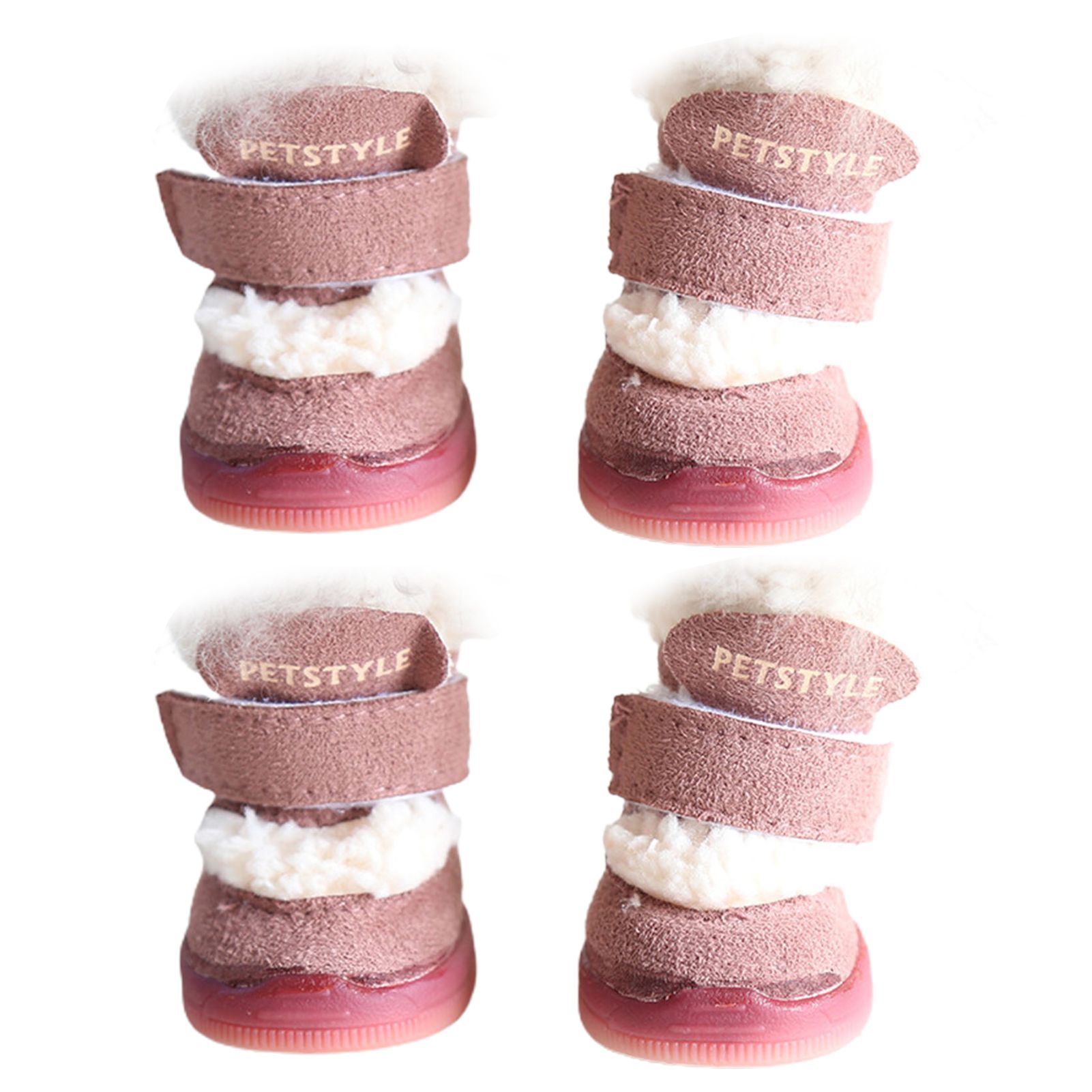 Pet Booties Super Soft Water-resistant Puppy Warm Booties Pet Supplies