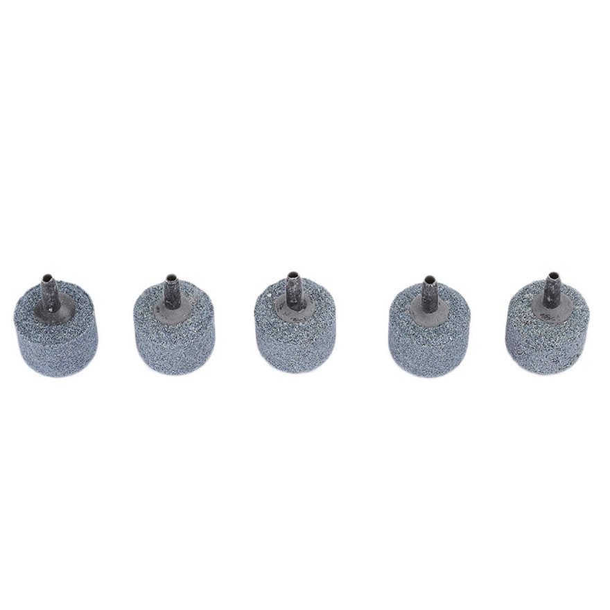 Air Stone 30PCS Black Sandstone Aquarium Pump Aeration Fish Tank Bubble Stones Accessory