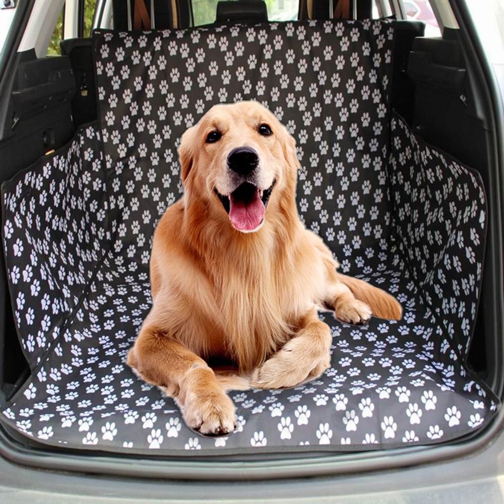 Pet Dog Trunk Cargo Liner Oxford Pet Car Seat Cover Pet Car Seat Protector for Dogs Cats Waterproof Non-slip
