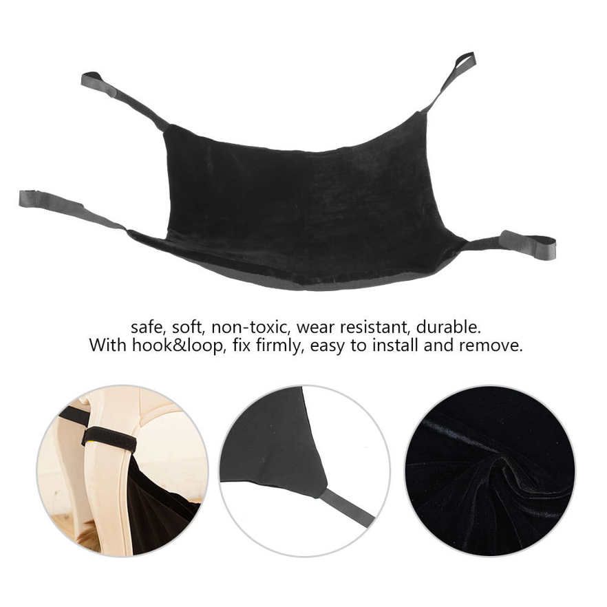 Pet Cat Hammock Hanging Bed Keep Warm Nest Pad with Double Side Hook&loop