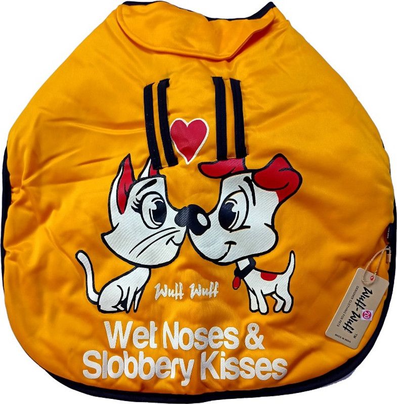 Wuff Wuff Coat for Dog, Cat  (Yellow)